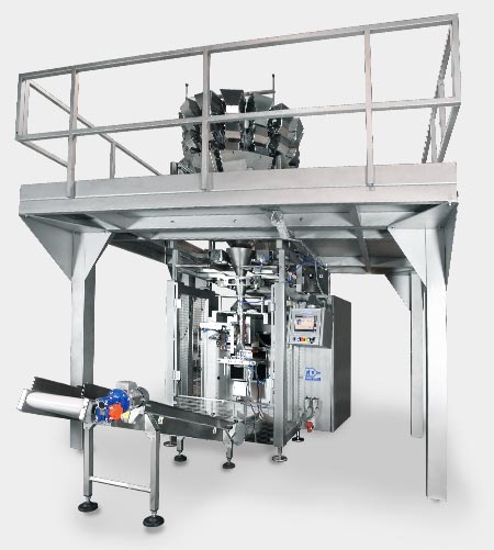 MBP 14C2 DMA and PFM Solaris grated cheese weighing and packaging line