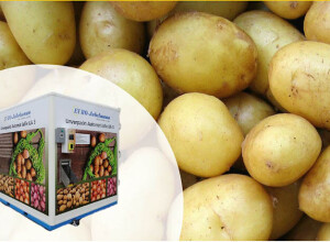 Self-service vending machine with SysTec weighing technology for the distribution of potatoes