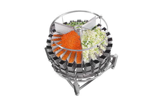 WeighPack introduced the New 24 Head PrimoCombi Multi-Head Weigher for blending and mixing applications