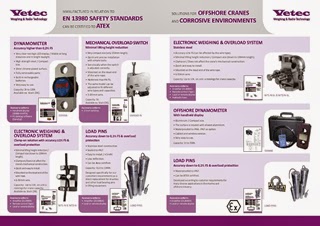 New Brochure from Vetec - High Quality Load Cells for Hoists and Cranes