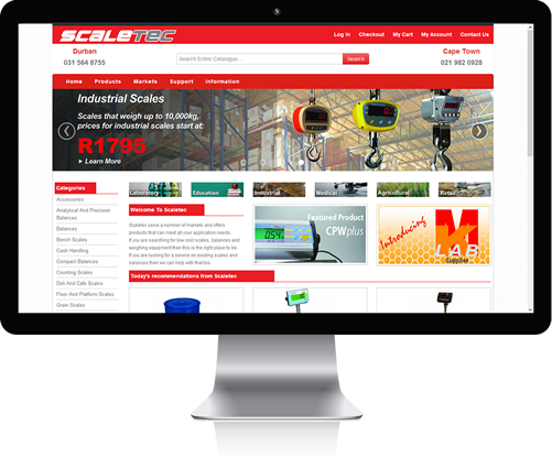 Scaletec Unveils New Website for Enhanced Customer Experience