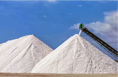 Siemens Belt Scales help Salt Processor improve production efficiency