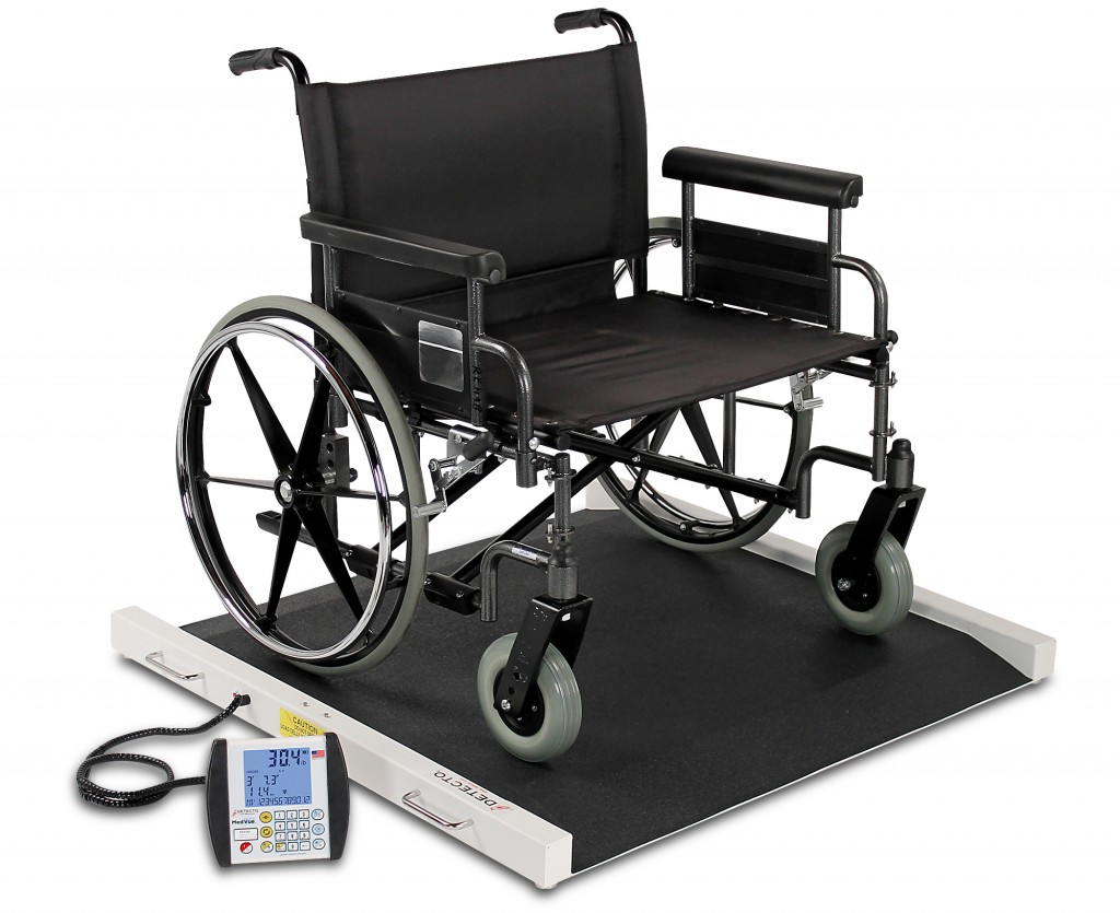 Detecto Scale's BRW1000 Bariatric Wheelchair Scale Demo Video