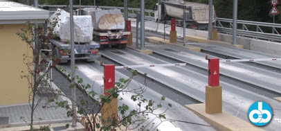 Unmanned weighing system for the Road of Marbles in Italy