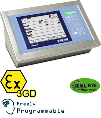 Dini Argeo's new 3590EGT3GD indicator for ATEX zones