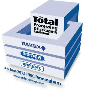 The Total Processing & Packaging Exhibition United Kingdom 2013