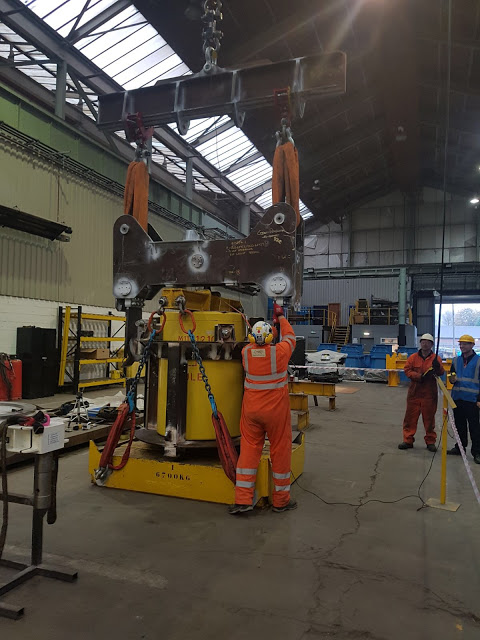 Rope and Sling Provides Below-the-Hook Equipment for Nuclear Site 