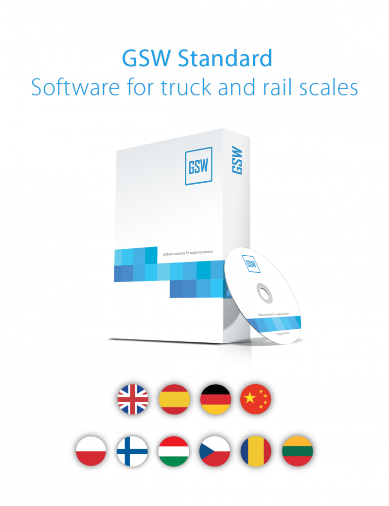 GSW Standard Software for Truck and Rail Scales