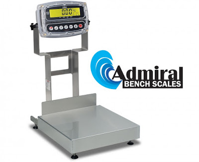 Cardinal’s New Admiral IP69K-Rated Washdown Bench Scales