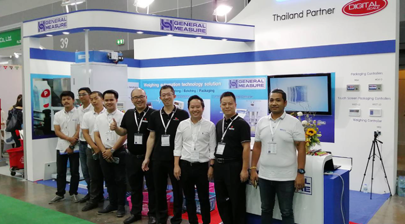 General Measure with Thai Partner Digital Scale in Asia Propack