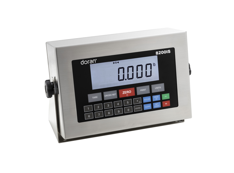 New Intrinsically Safe 8100IS and 8200IS Weighing Indicators by Doran Scales