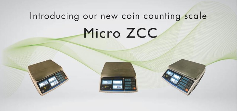 The new Coin Counting Scale Micro ZCC from Scalerite