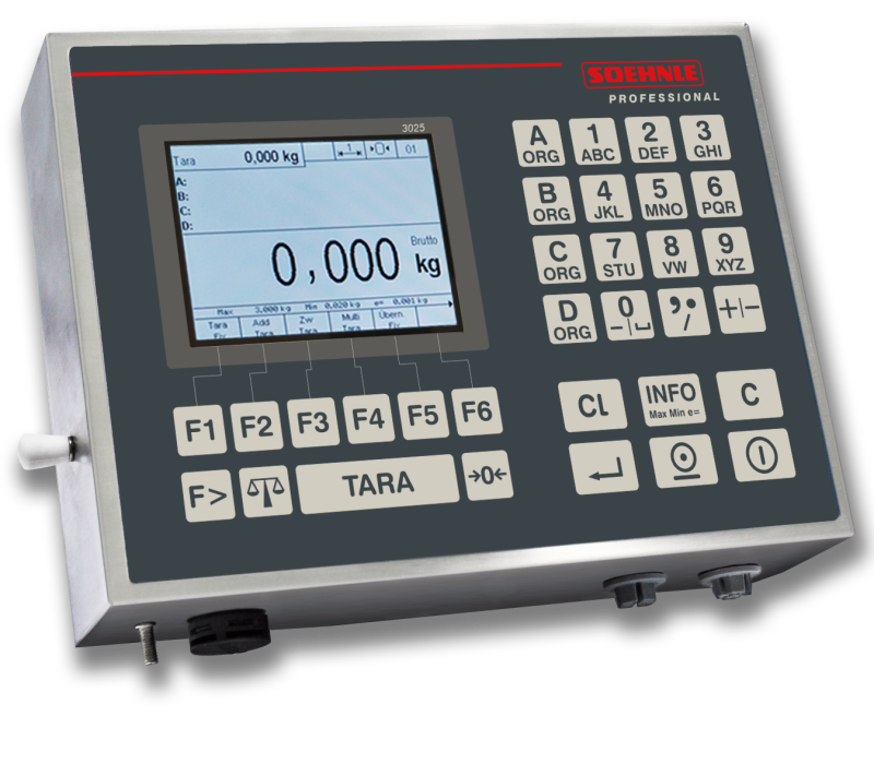 New Soehnle Terminal 3025, for various applications