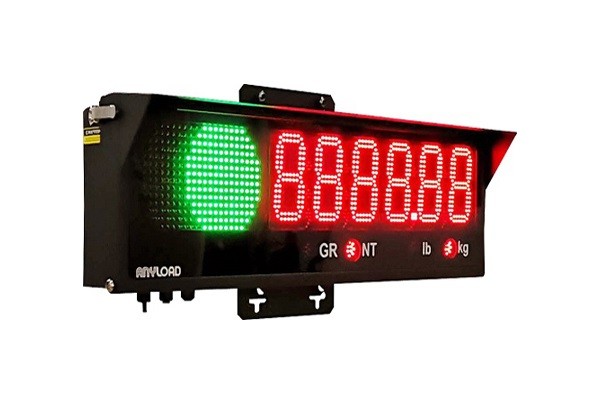 Anyload Industrial Remote Display with Built-in Traffic Light