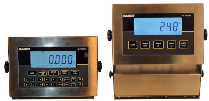 New Hardy HI 8000IS Intrinsically Safe Weighing Instruments for Process Control in Hazardous Areas