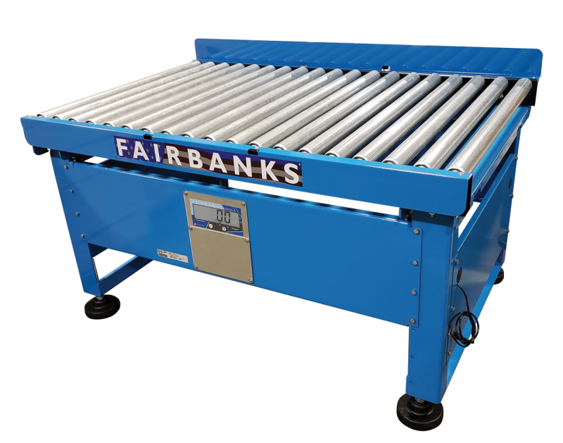Fairbanks Scales announces New Roller Conveyor Scale for manual conveyor weighing