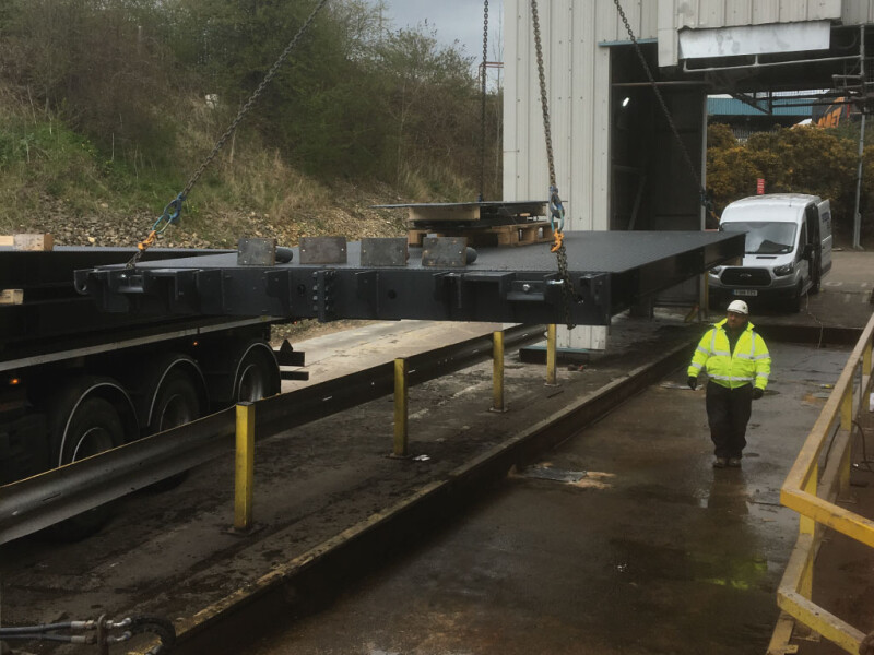 Hovis welcome a new Weightron pit weighbridge to their Wellingborough Flour Mill