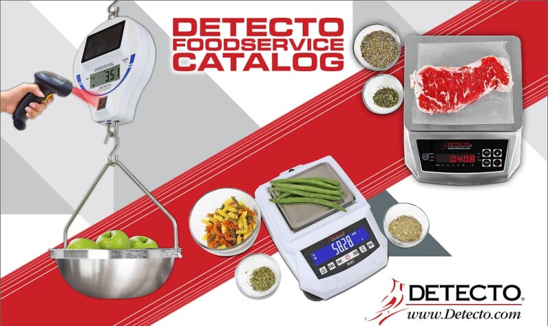 New DETECTO's Foodservice 2021 Digital Catalog