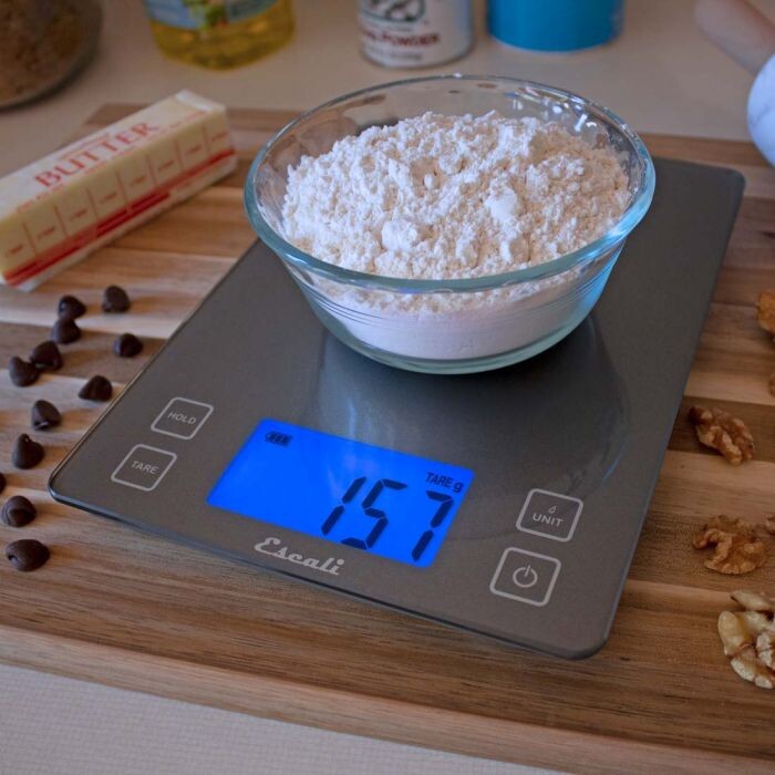New Stela Solar USB Charging Kitchen Scale by Escali