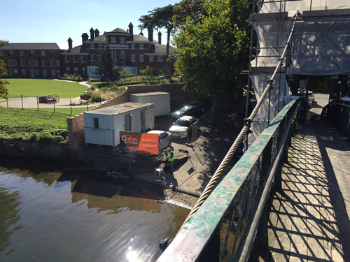 Famous Bridge Refurbishment uses DLM Load Cell 