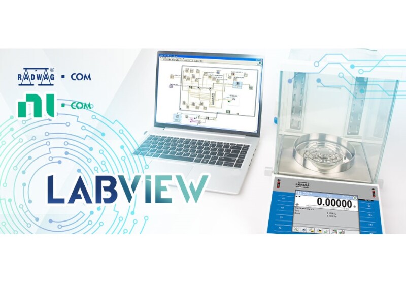 New RADWAG Driver for LabVIEW Software