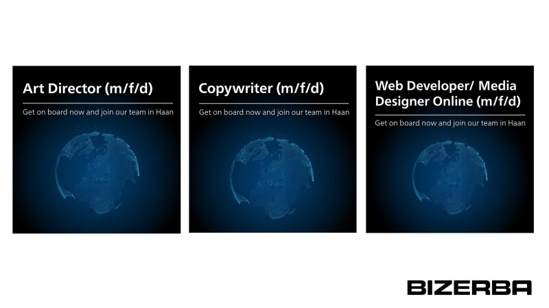 Job Offers By Bizerba - Art Director, Copywriter and Web Developer