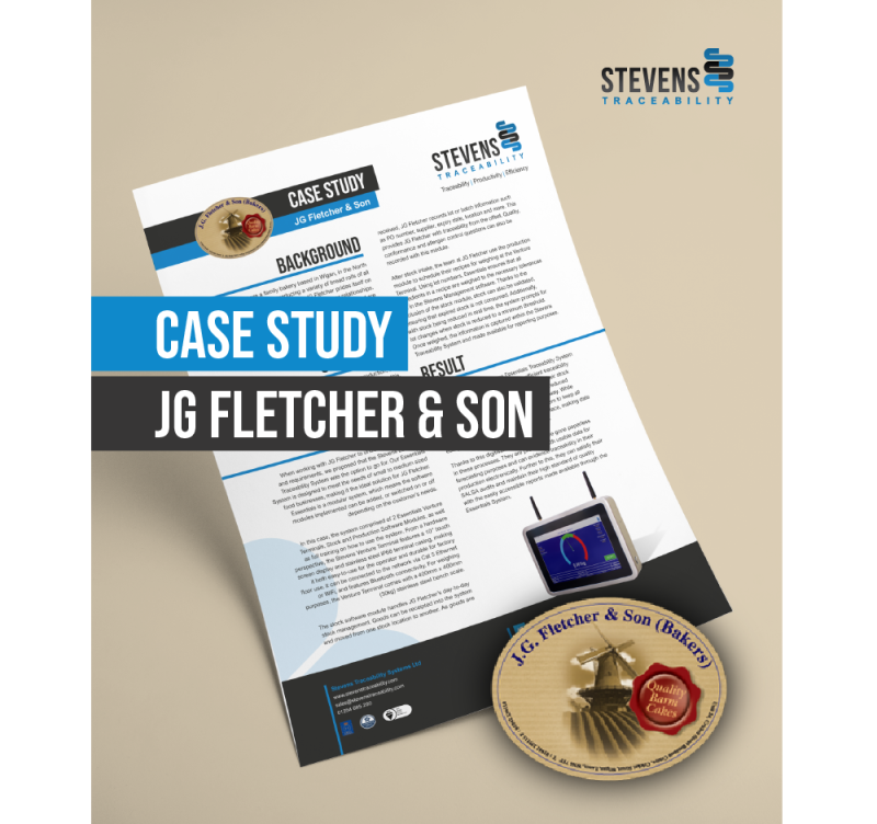Stevens Traceability Systems Case Study – JG Fletcher Bakery