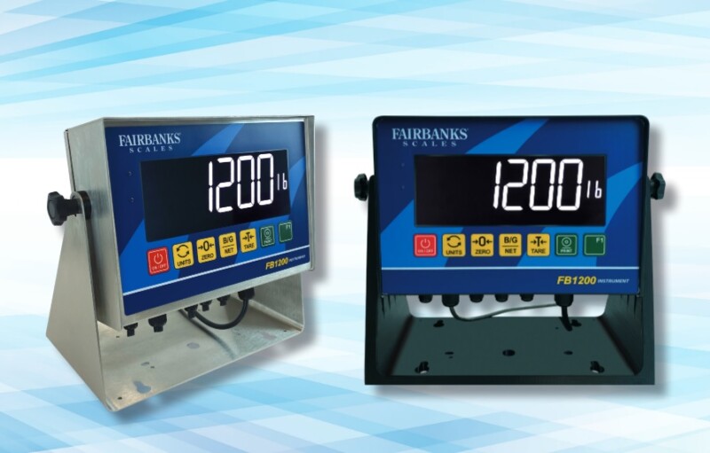 Fairbanks Scales Introduces its FB1200 Industrial Scale Instrument