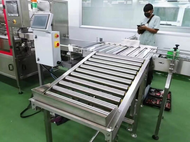 General Measure's 15kg Checkweigher for Daily Necessities Production Line Weight Checking