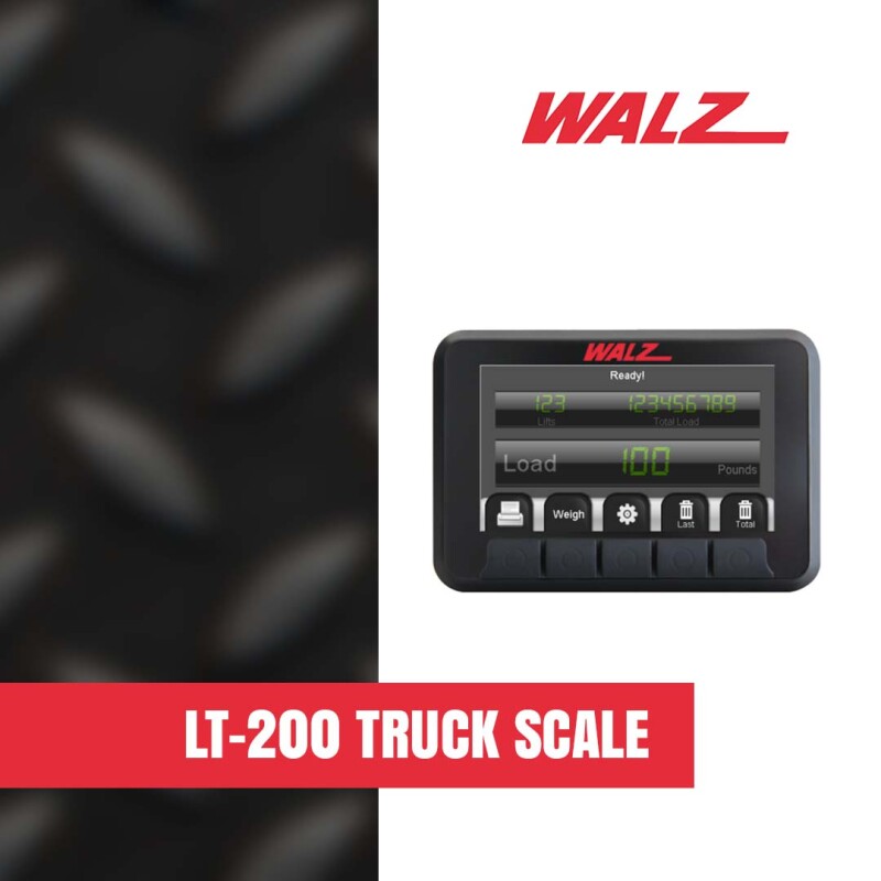 WALZ Scale's All-New LT-200 Lift Truck Scale