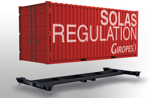 Giropès’ New Solution to Weigh Containers according to SOLAS regulation