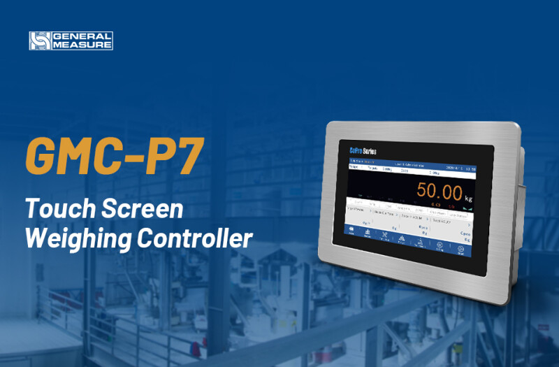 Panel Mounted Weighing Controller General Measure GMC-P7 for Packing, Bulk Scale and Batching Scale