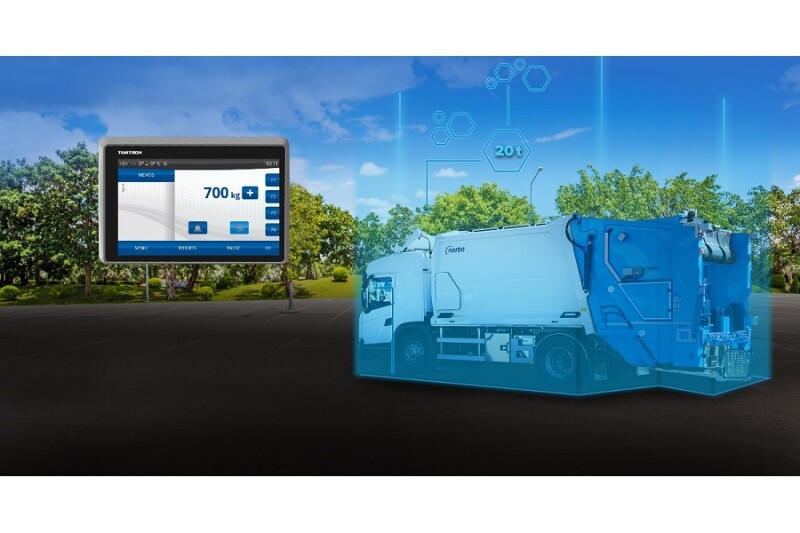 Weigh at the Point of Collection with Tamtron One Power Truck On-Board Scale