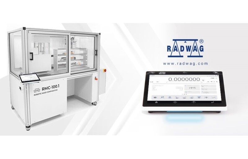 RADWAG high mass Comparators Now Work with the State-of-the-Art 5Y Terminal