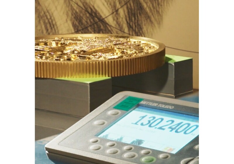 Testing – METTLER TOLEDO Case Study: A Special Scale to Weigh a Giant Gold Coin