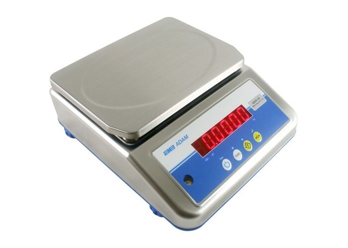 Adam Equipment's New Aqua Stainless Steel Washdown Scale Offers Superior Protection from Water and Easy Cleanup
