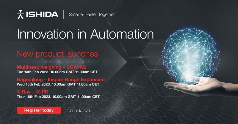 Ishida Europe Ltd. Webinar: Innovation in Automation - New Product Launches - CCW-AS