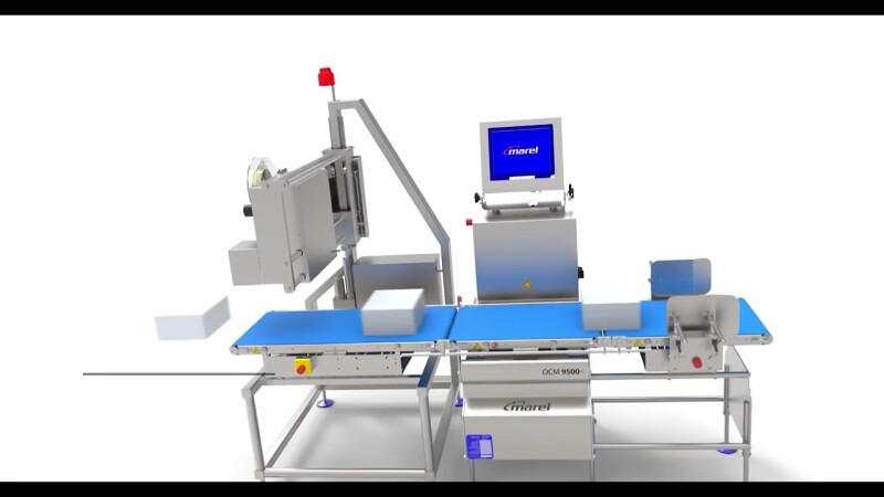 Marel Dynamic Heavy Product Weigher and Labeler