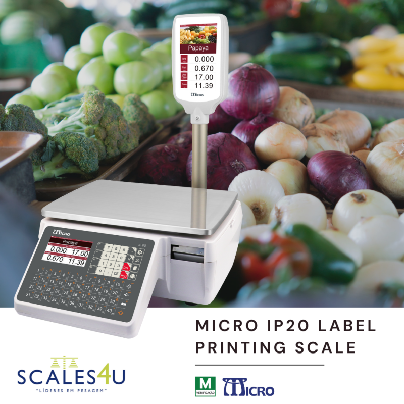 Scales4u launches new label printing scale in Portugal