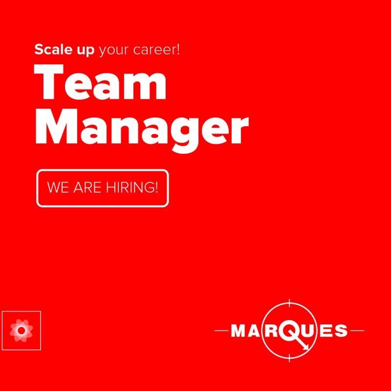 Job Offer by Balanças Marques - Team Manager