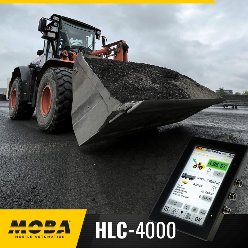 MOBA’s all-new HLC-4000 Wheel Loader Scale System