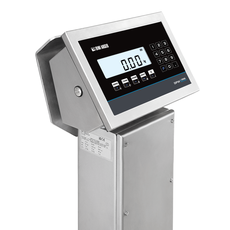 Dini Argeo TPWI Hygienx, the Stainless Steel Pallet Truck Scale Fully Washable and Sanitazable