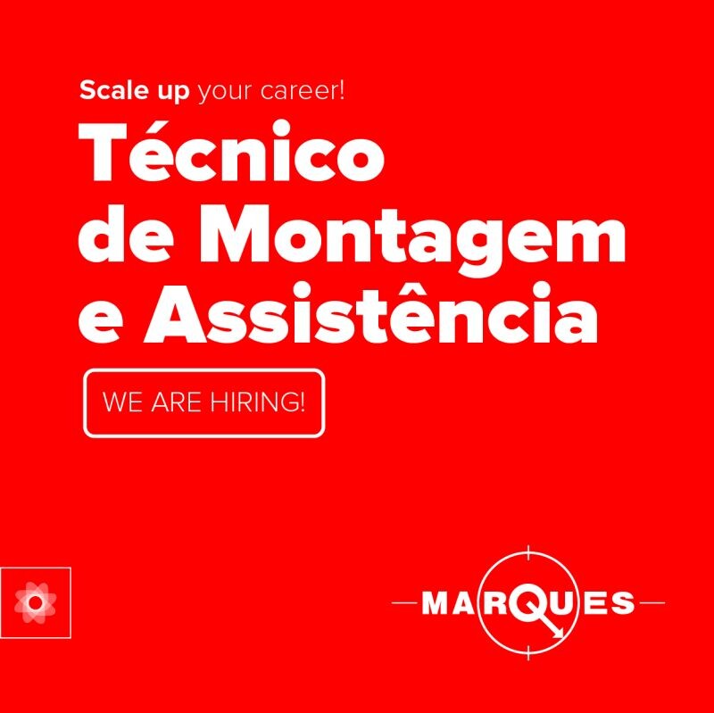 Job Offer by Balanças Marques: Técnico de Montagem e Assistência