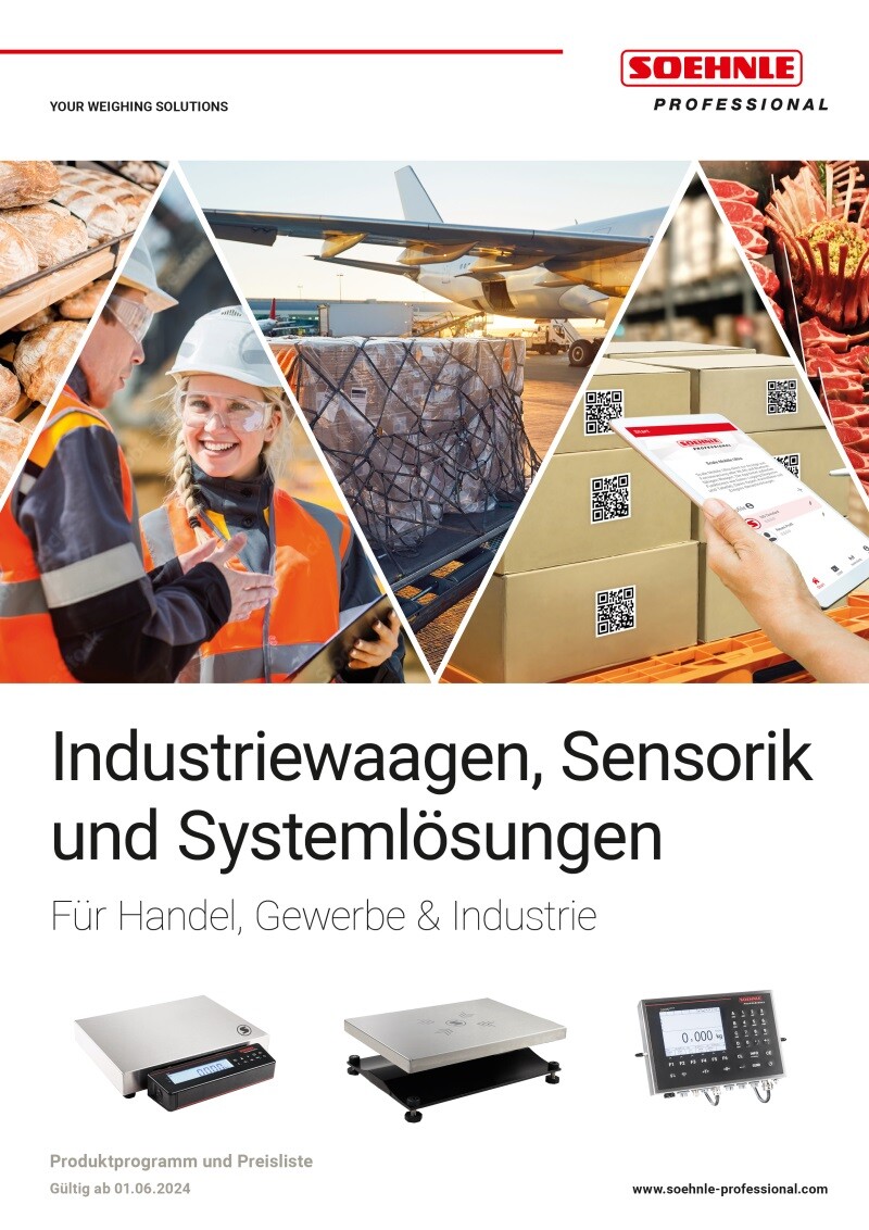 New Industry Catalogue From Soehnle Professional