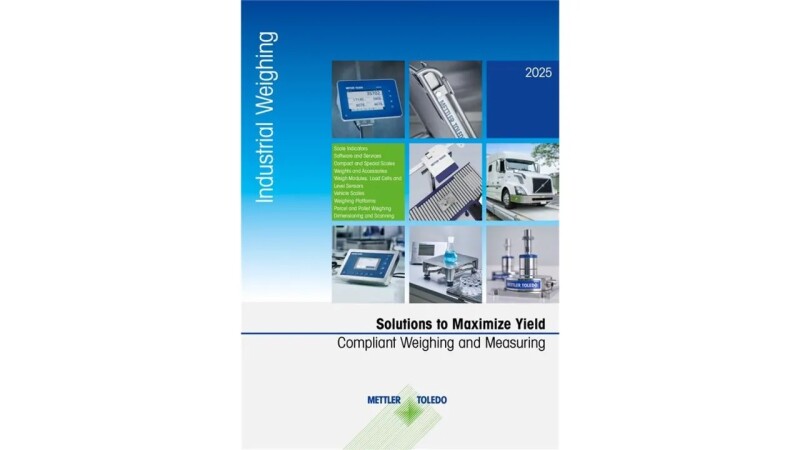 New Mettler Toledo Industrial Weighing Catalog 2025