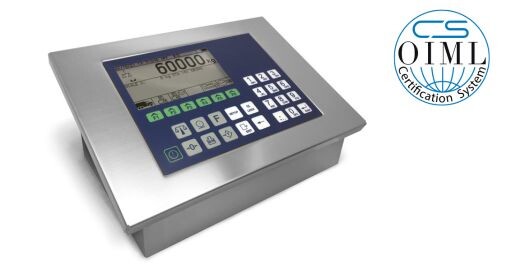 UTILCELL obtains the OIML CS Certificate for the MATRIX II Indicator