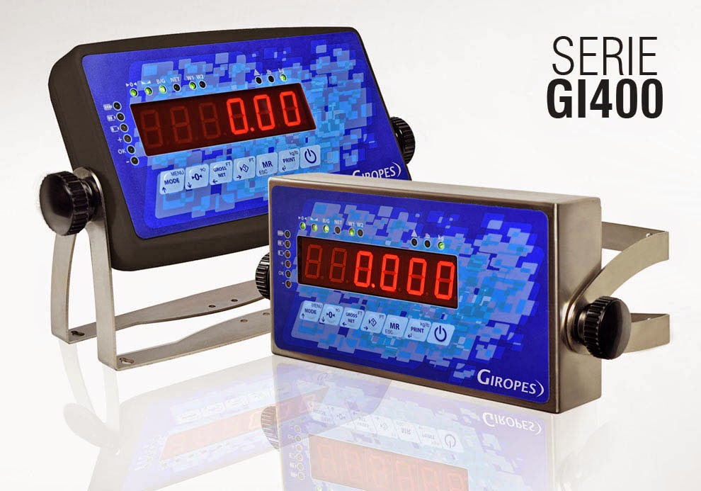 Giropès launches its New Series of Multi-function Weighing Indicators GI400