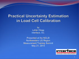 Interface’s Webinar: Practical Uncertainty Estimation in Load Cell Calibration
