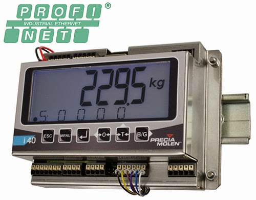 i40 Weighing Indicators from Precia Molen now with PROFINET communication option