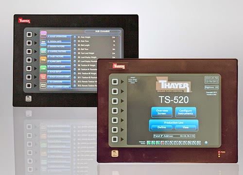 Thayer Scale's new Model TS-520 Multi-Weigh Feeder Operator Interface Terminal